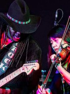 Rocking out with Annalise Lam in the U.K.