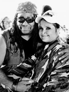 Dee Rock with Kimberly Copeland at Mojo Gumbo Fest 2021